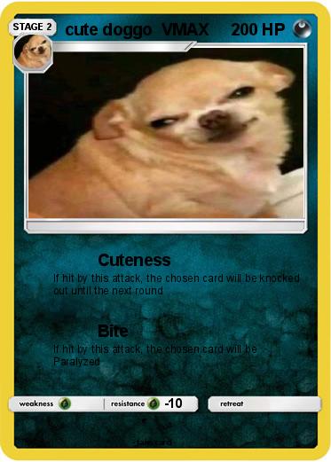 Pokemon cute doggo  VMAX