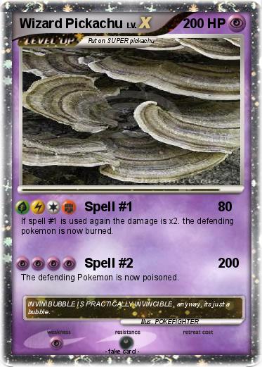 Pokemon Wizard Pickachu