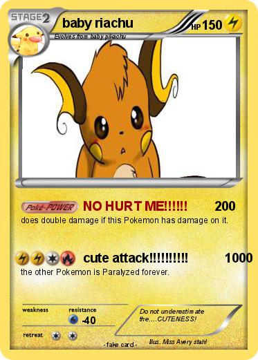 Pokemon baby riachu