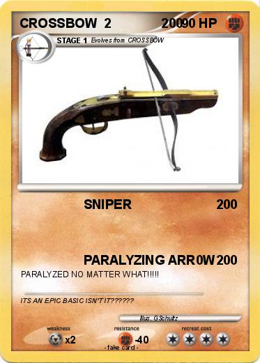 Pokemon CROSSBOW  2              200