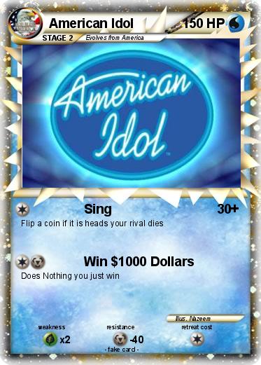 Pokemon American Idol
