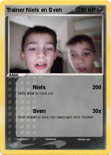 Pokemon Trainer Niels en Sven
