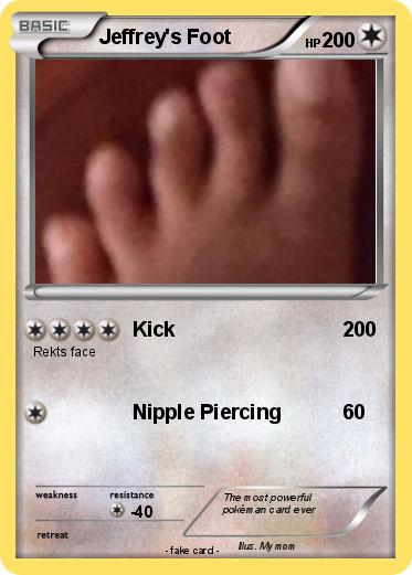 Pokemon Jeffrey's Foot