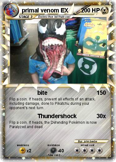 Pokemon primal venom EX
