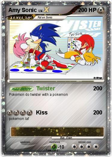 Pokemon Amy Sonic