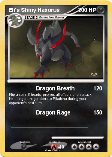 Pokemon Eli's Shiny Haxorus