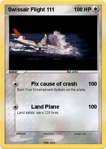 Pokemon Swissair Flight 111