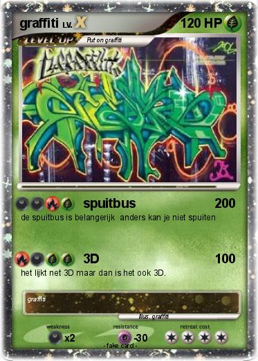 Pokemon graffiti