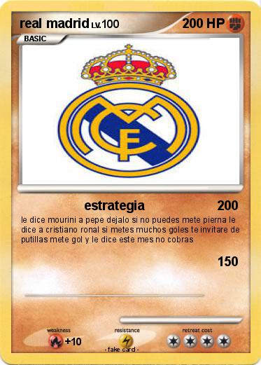Pokemon real madrid