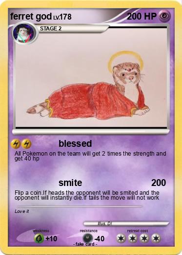 Pokemon ferret god