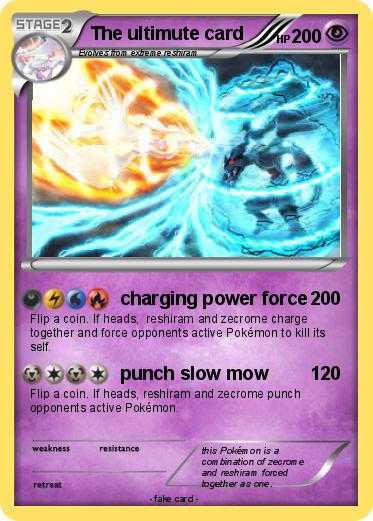 Pokemon The ultimute card