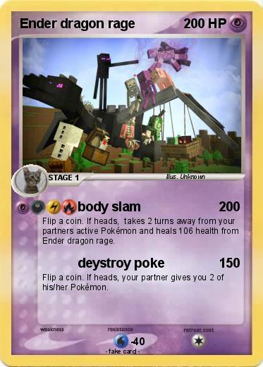 Pokemon Ender dragon rage