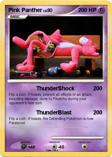 Pokemon Pink Panther