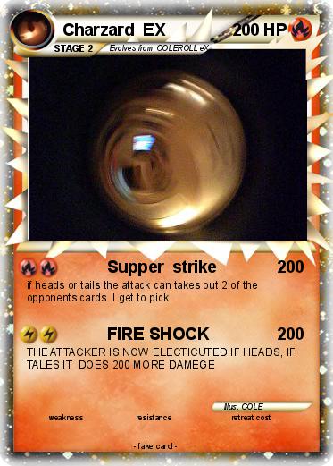 Pokemon Charzard  EX