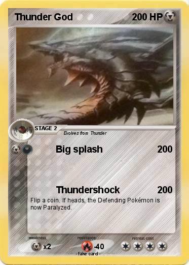 Pokemon Thunder God