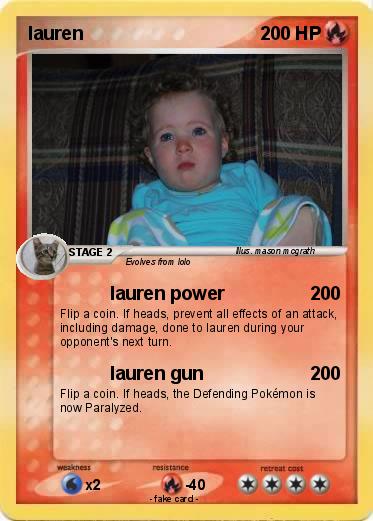 Pokemon lauren