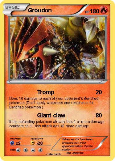 Pokemon Groudon