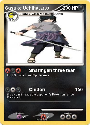 Pokemon Sasuke Uchiha