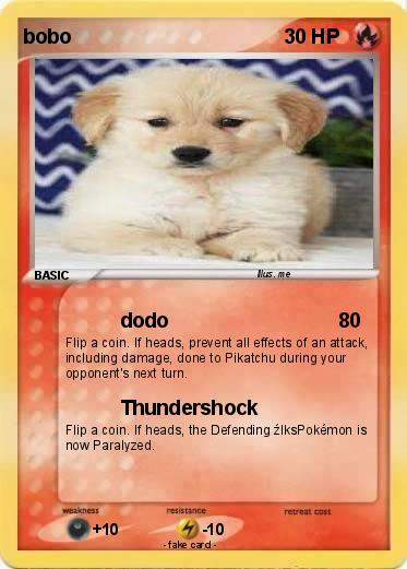 Pokemon bobo