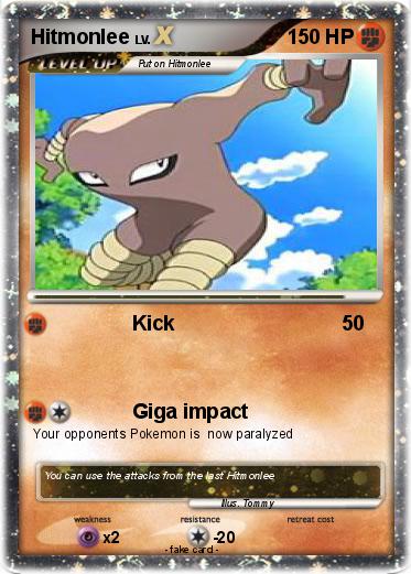 Pokemon Hitmonlee