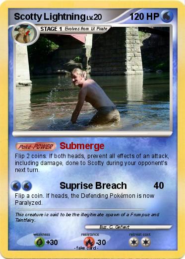 Pokemon Scotty Lightning