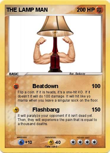 Pokemon THE LAMP MAN