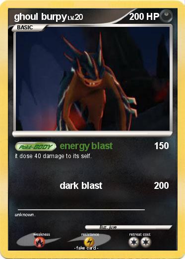 Pokemon ghoul burpy