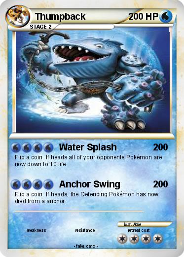 Pokemon Thumpback