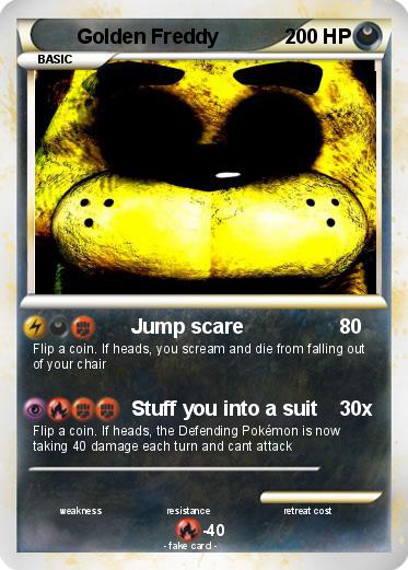 Pokemon Golden Freddy