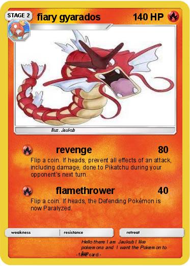 Pokemon fiary gyarados