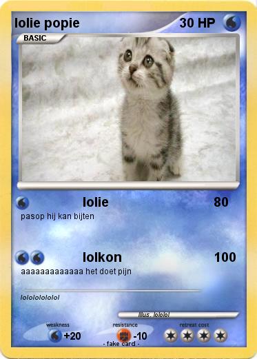 Pokemon lolie popie
