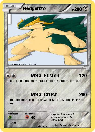 Pokemon Hedgerizo