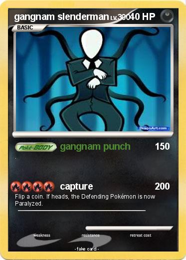 Pokemon gangnam slenderman