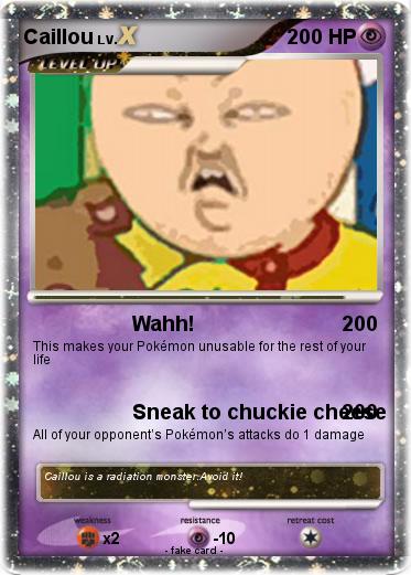 Pokemon Caillou