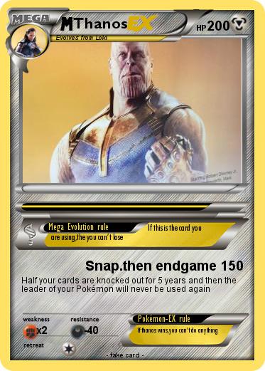 Pokemon Thanos