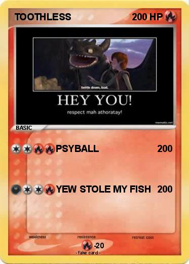 Pokemon TOOTHLESS
