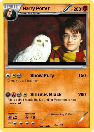 Pokemon Harry Potter