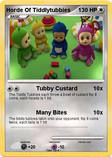 Pokemon Horde Of Tiddlytubbies
