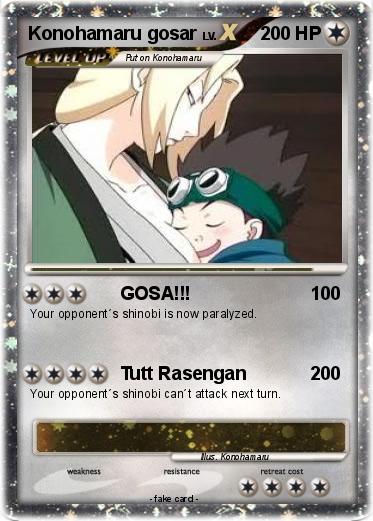 Pokemon Konohamaru gosar