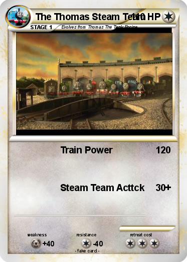 Pokemon The Thomas Steam Team