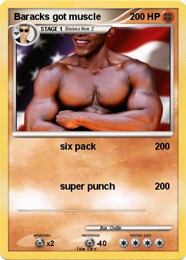 Pokemon Baracks got muscle