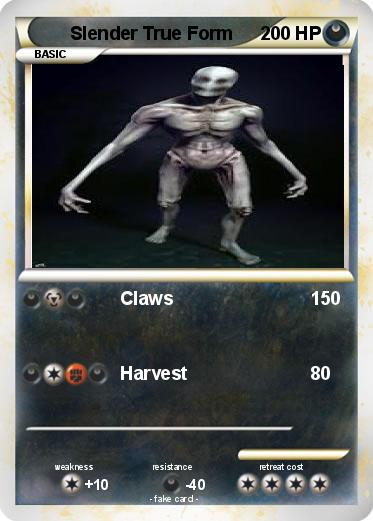 Pokemon Slender True Form