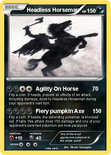 Pokemon Headless Horseman