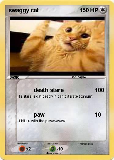 Pokemon swaggy cat