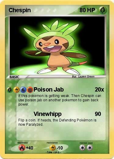 Pokemon Chespin