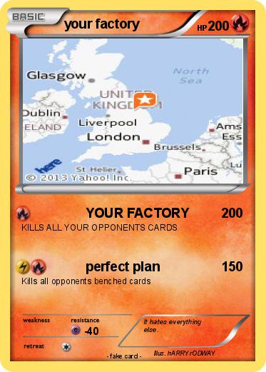 Pokemon your factory