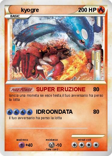 Pokemon kyogre