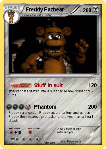 Pokemon Freddy Fazbear