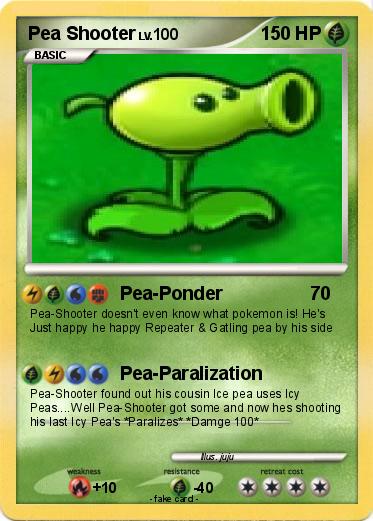 Pokemon Pea Shooter