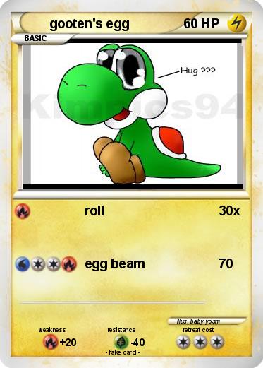 Pokemon gooten's egg